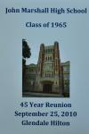 John Marshall High School Class of 1965 45th Reunion
