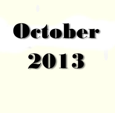 October 2013 Photographs