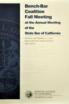 Bench-Bar Coalition Fall Meeting