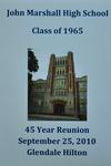 John Marshall High School Class of 1965 45th Reunion