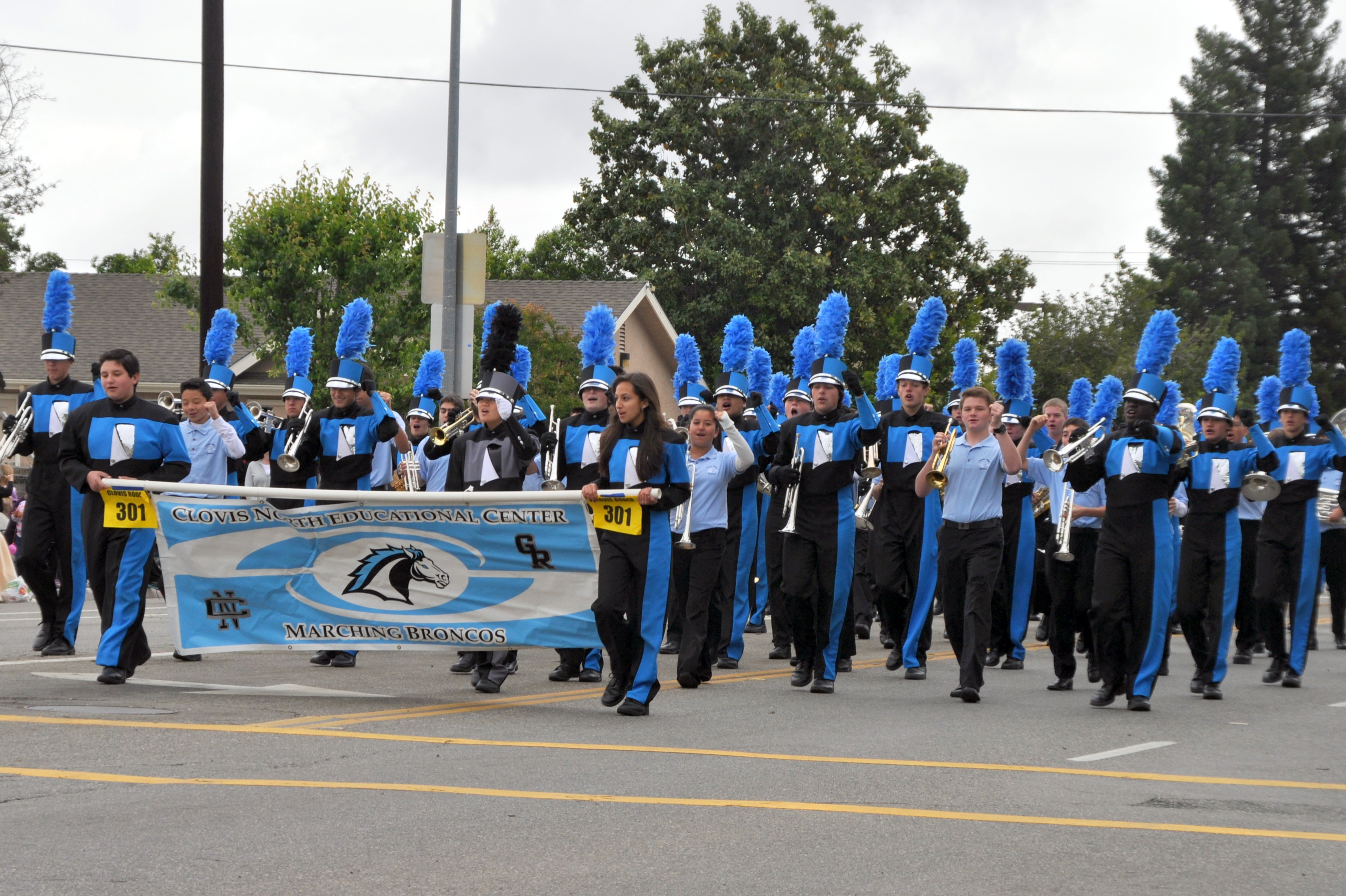 HP4 Clovis Rodeo 100th Clovis North Band _9590