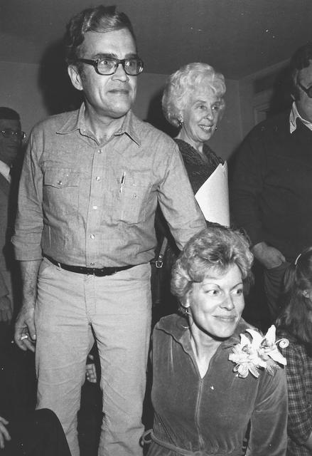 Ken and Karen at campaign party 1981