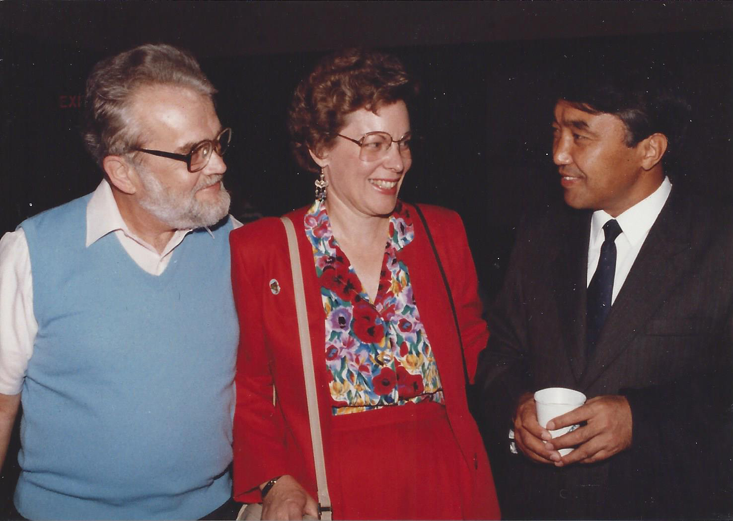Ken and Karen w Kazakh mayor 1991 or 2