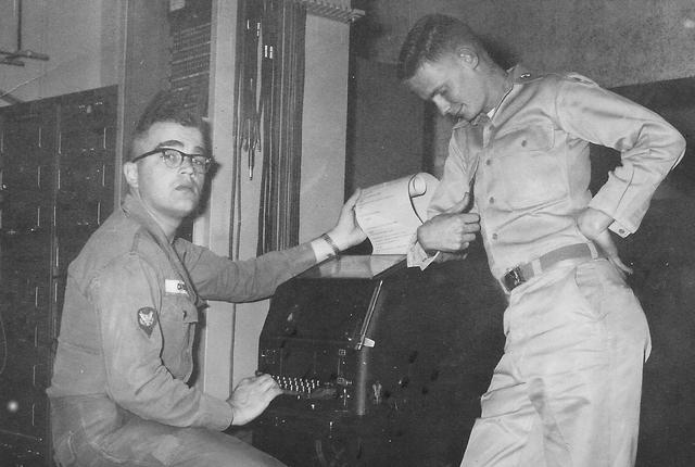 Ken in Army Signal Corps in Japan 1956