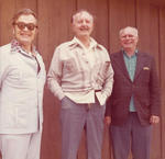 Ken w engineer buddies 1973