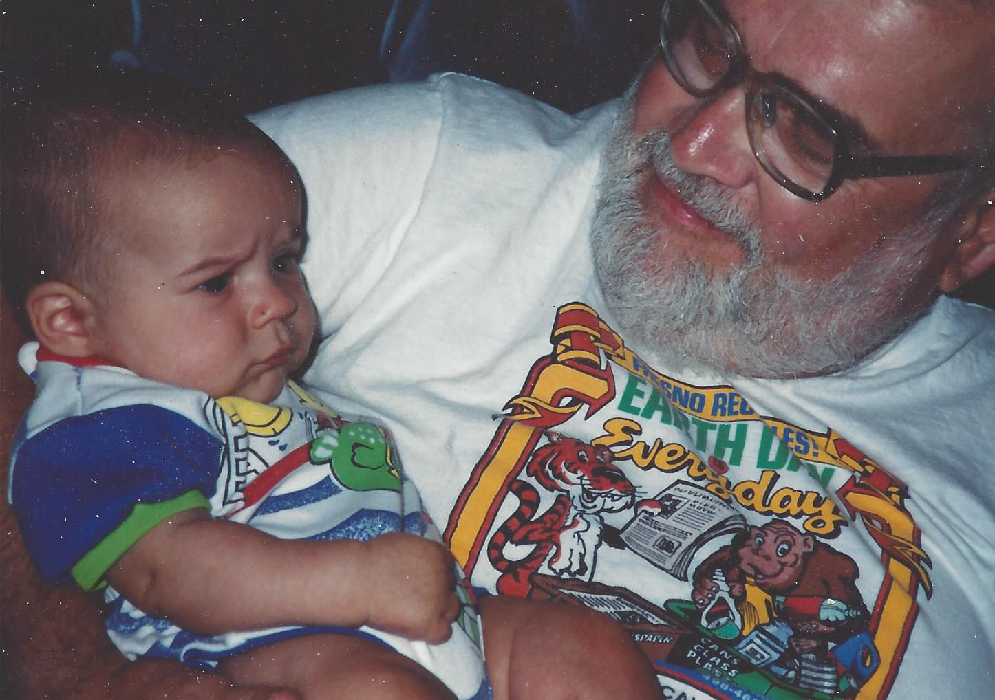 Ken w grandson Mark 1993 - 2