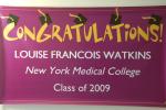 Louise's Banner, Diplomas and Gifts